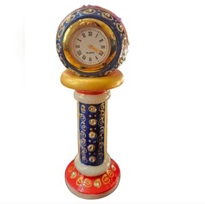 Marble Tabletop Clock